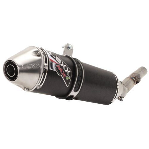 Lexx MXe Slip-On Silencer With Mid-Pipe Compatible with Honda TRX 400EX, TRX 400X