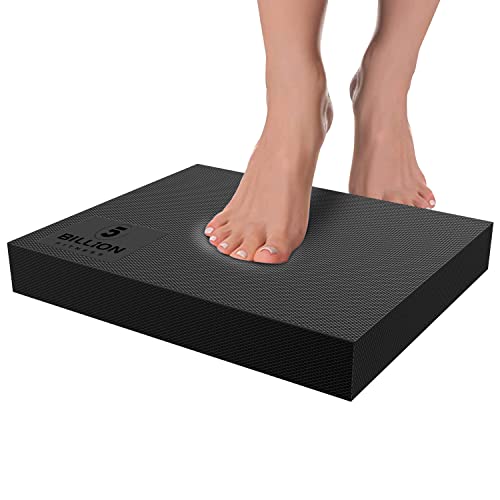 Foam Balance Pad(Large or XL),5BILLION Stability Pad for Physical Therapy,Non-Slip Exercise Balance Pad for Balance workouts,Yoga Knee Pad for Gym Fitness Stretching Pilate