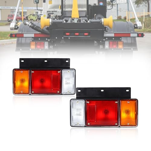 MACIMAI Rear Tail Light Brake Lamp for Isuzu NPR ELF NKR NHR NLR 1987-2022 Left and Right Side
