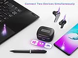 Lenovo Smart True Wireless Earbuds - Smart Switch Fast Pair - Active Noise Cancelling Earphones with Wireless Charging Case - 28 Hrs Playtime Headphones - 6 Built-in Mics - Bluetooth - Black