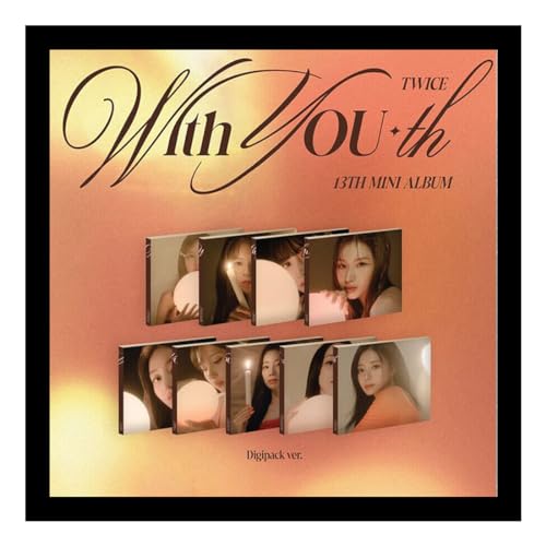 TWICE [WITH YOU-TH] 13th Mini Album (DIGIPACK - MOMO Ver.+Store Gift Photo Card) K-POP SEALED