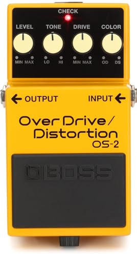 BOSS OS-2 Gold Overdrive/Distortion Guitar Pedal
