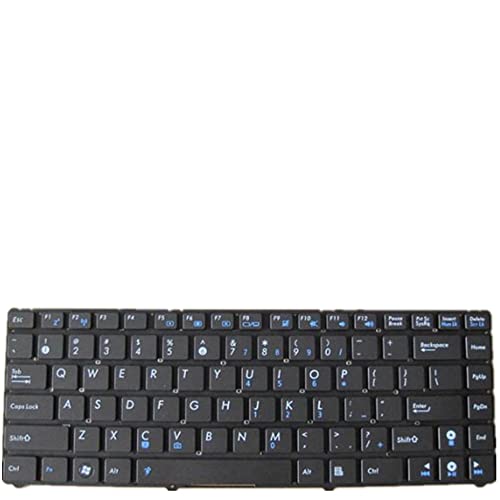 Replacement Laptop Keyboard for ASUS for Eee PC 1225 Black US United States Edition