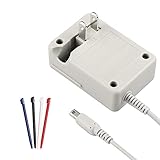 2DS Charger Kit, AC Power Adapter Charger and Stylus Pen for Nintendo 2DS , Wall Travel Charger Power Cord Charging Cable (100-240 v)