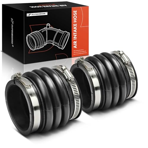 A-Premium 2PCS Engine Air Intake Hose Tube W/Clamps [fits 6Cyl 3.0L, Petrol] Compatible with Toyota Camry 1997-2001, Solara 1999-2003, Avalon 1998-1999 & Lexus ES300 1997-2001, Replace# 1788120090