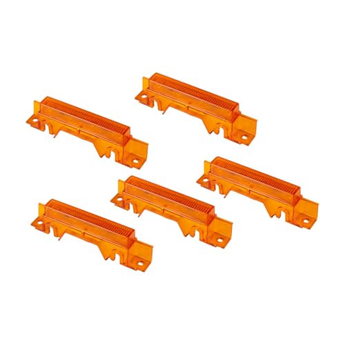 EVERESTHD 5PCS Top Roof Marker Light Cab Truck LED Lamp Roof Running Light Assembly Fits for Volvo VNL VNM 2008-2017 Yellow