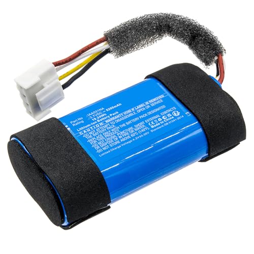 Synergy Digital Speaker Battery, Compatible with Harman/Kardon Citation 200 Speaker, (Li-ion, 3.7V, 5200mAh) Ultra High Capacity, Replacement for Harman/Kardon IAA031NA Battery