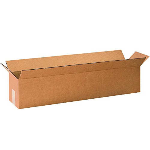 BOX USA 30x6x6 Long Corrugated Boxes, Long, 30L x 6W x 6H, Pack of 25 | Shipping, Packaging, Moving, Storage Box for Home or Business, Strong Wholesale Bulk Boxes
