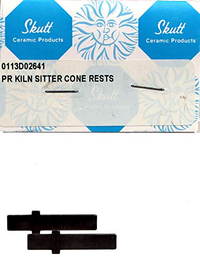 Creative Hobbies Kiln Cone Support Bars, Set of 2-1.35" Long x .35" Wide, For Efficient and Reliable Kiln Firing Process