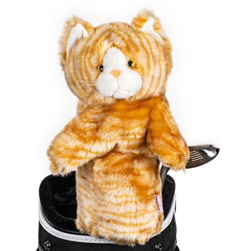 Daphne's Headcovers Calico Cat Driver Headcover | Premium Driver Headcovers | Funny Golf Club Covers | Stylish Protection for Your Clubs | Men's Golf Gear | Driver Headcover for Men and Women