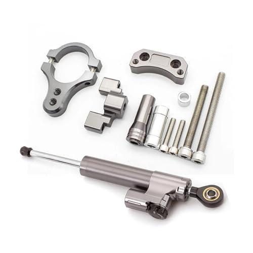 for Kugoo G-Booster Scooter Fiber Carbon Steering Damper Stabilizer Bracket Mounting Kit 50mm Clamp(I)