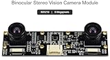 8MP Binocular Camera Module IMX219-83 Stereo Camera Onboard Dual 8Megapixels Cameras Supports Jetson Nano Developer Kit (B01) and Compute Module 4/CM3+/CM3 Base Boards for AI Vision