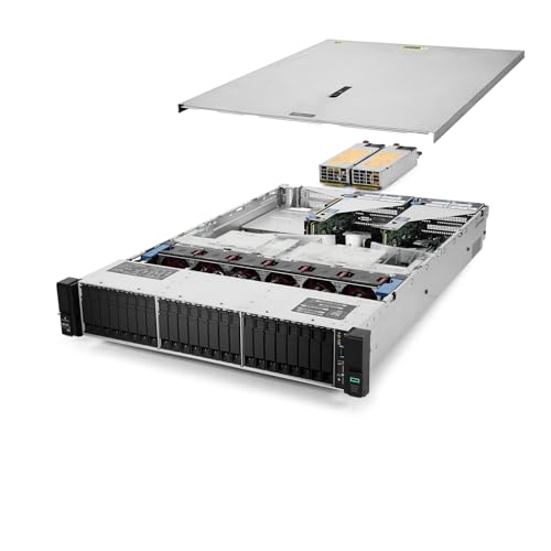 HP ProLiant DL380 G10 Server 3.60Ghz 16-Core 64GB RAM 3X 480GB SSD 21x 2TB (Renewed)