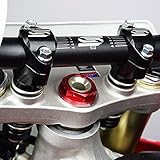 SCAR Oversize Handlebar Risers Bar Mounts Clamps 1 1/8" 28mm Compatible with HONDA CR CRF CR-F 125 250 450 YAMAHA YZF YZFX WRF FANTIC XXF XEF 99-25