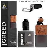 Creed Gift Set with Refill Bottle | Perfume Inspired Car Fragrances | Strong Car Freshener with Car Odour Eliminator Technology | Creed Air Freshener Car | Car Scents by Perfa