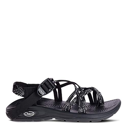 Chaco Women's Zvolv X2 Sandal, dash black, 8