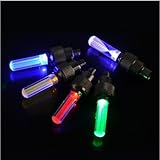 BlueSunshine 20 PCS of Led Flash Tyre Wheel Valve Cap Light for Car Bike Bicycle Motorbicycle Wheel Light Tire (4 Red, 4 Yellow, 4 Blue, 4 Green, 4 Colorful)