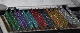 Alluring Hologram Colored Glitter Lashes C Curl .15 X 13mm for Eyelash Extension