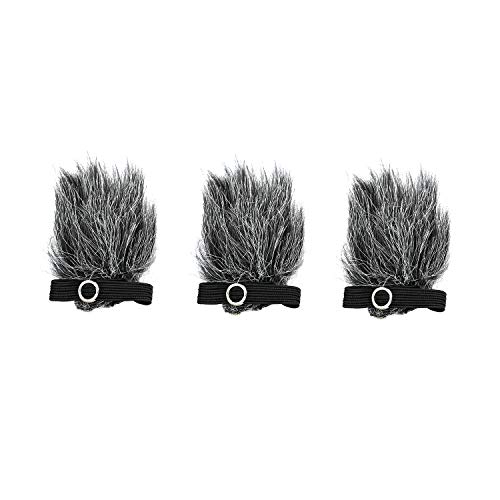 BOYA BY-B05 Microphone Furry Windscreen for BY-M1 Lavalier Microphone (3 Pack)