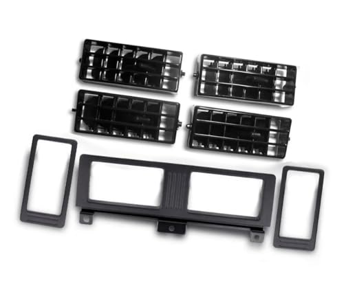 isbridge Suitable Fit For 7 Pieces Air Vent Grille Heater Navara D21 Pickup 1987-1997