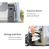 JLZHUYO for Suzuki Jimny JB64 Tailgate Ladder Jimny Sierra JB74 Car Retrofit Exterior Fold Rear Door Climbing Trim Accessory 2018-Current