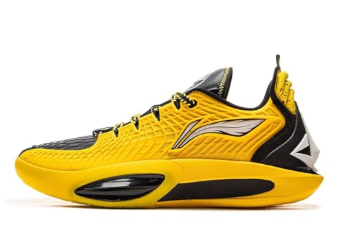LI-NING Jimmy Butler 3 Men Basketball Shoes Lining Anti-Slip Professional Shock Absorption Sneakers Sports Shoes Lemon/Black US 9