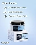 COSRX Hyaluronic Acid Moisturizing Cream, Long-lasting Hydration, Rich Moisturizer for Sensitive Skin 3.52 oz / 100g, Korean Skin Care, Animal Testing Free, Parabens Free