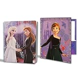 Disney Frozen School Supplies Set ~ Folder, Notebook, Pencils, Sticky Tabs, Stickers, and More (Frozen Office Supplies Bundle)