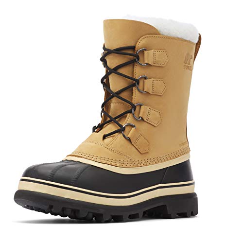 SOREL Men's Caribou Waterproof Boot - Buff - 7.5