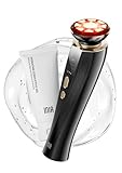 INIA Micro-Current Facial Device, 3-in-1 Facial Massager Red Light Therapy for Face and Neck True Beauty Glow Device Effective for Wrinkle and Puffiness