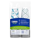 Dixie To Go Paper Coffee Cups With Lids, 12 oz, 156 ct, Disposable Insulated Paper Cups for On-The-Go Hot or Cold Beverages