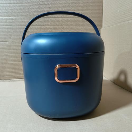 BAOTEDSL Car Rice Cooker, 12V/24V/110V/220V Electric Rice Cooker, 2-5 People 24 Hours Intelligent Reservation 8 Cooking Modes Non Stick Inner Pot