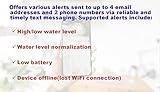 Risinglink Smart Water Level Monitor, WiFi-Enabled, Text/Email Alerts, Indoor/Outdoor Detector, Battery Powered, Stainless Steel Float Sensor