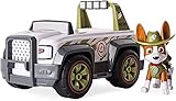 Paw Patrol Everest’s Snow Plow & Paw Patrol Jungle Rescue, Tracker’s Jungle Cruiser, Vehicle & Figure Bundle