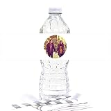 Andaz Press Personalized Favors 20-Pack Custom Photo Water Bottle Labels & Stickers for Events & Parties