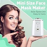 Mini Facial Mask Maker with Collagen Pills DIY Face Mask Essential Cute Home Face Mask Maker Face Mask Skin Care Device Face Masks Skincare Machine for Girls