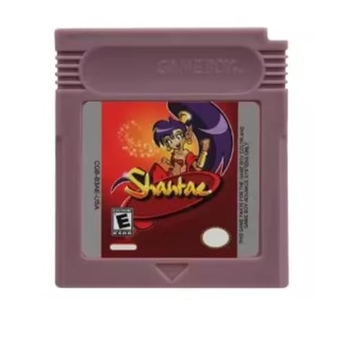 GBC Game Cartridge 16 Bit Video Game Console Card Super Warriors Island Harvest Moon for GBC/GBA-Shantae