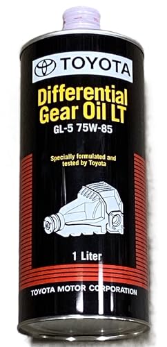 Toyota Differential Gear Oil LT, GL-5 75W-85, 1 Liter, Part #08885-02906