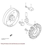 ExtremePowersports OE Magneto Coil Stator+Voltage Rectifier+Gasket for 06-17 Suzuki GSXR600/GSXR 600/GSXR750/GSXR 750/GSX-R600/GSX-R750/Gixxer/K6-L7 31401-01H20/31401-01H10/01H00/32800-16G02/47H00