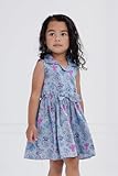 Disney Toy Story Toddler Girls Chambray Dress Blue/Pink 3T