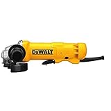 DEWALT Angle Grinder, 4.5 Inch, 11 Amp, With Paddle Switch (DWE402) & Diamond Blade, Dry or Wet Cutting, Continuous Rim, 7/8-Inch Arbor, 4-1/2-Inch (DW4701)