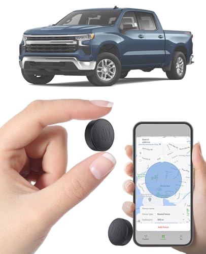 Mini GPS Tracker for Vehicles - Magnetic Real-Time GPS Tracker, No Monthly Fee, Full USA Coverage, Hidden Car Locator Tracking Device for Vehicles, Kids, Elderly, and Assets,Discreet Security Solution