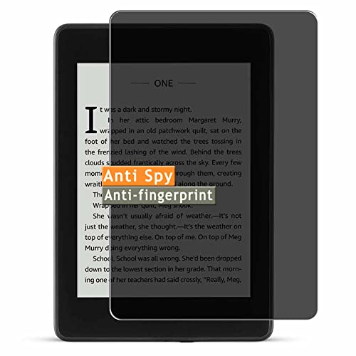 Vaxson Privacy Screen Protector, compatible with Kindle paperwhite 4 2018 10th Gen paperwhite4 Anti Spy Film Protectors Sticker [ Not Tempered Glass ]