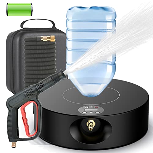 Electric Pressure Washers,Cordless Power Washer,230PSI Portable Car Washer Machine with 3.5m Hose and high Pressure Water Gun，Water Pump for Cleaning Car Wash/Fences/Patios/Garden/Pet Bathing
