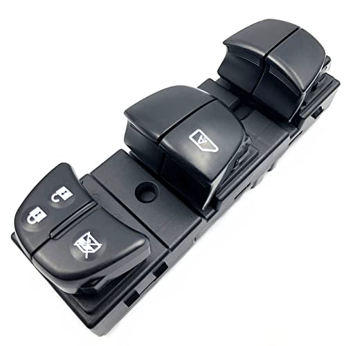 FainWan Master Power Window Control Switch Compatible with Ni-ssan Altima Leaf Frontier Tiida Rogue Sentra 2013-2018, 25401-3TA5A, 25401-3SH1A, 25401-3NF0A, Front Left Driver Side Switch