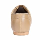 Dynadans Leather Upper Slip-on Jazz Shoe for Girls and Boys (Big Kid/Little Kid/Toddler) 5M Big Kid Brown