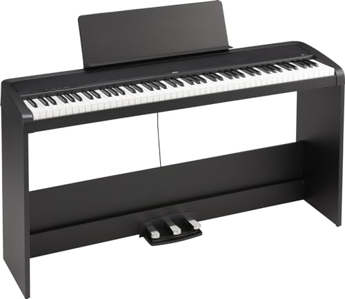 Korg B2 88-Key Digital Piano w/stand; Audio/MIDI USB; Software Included - Black