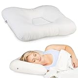 Core Products Tri-Core Cervical Pillow, Firm, Full Size Clover Pack Cold Therapy