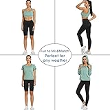 JULY'S SONG Women Workout Set Exercise Outfits for Yoga Gym Upgraded 5 Pieces Athletic Clothes Sweatsuit Tracksuit