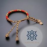 Albero del Real Tibetan buddhist adjustable bracelet - Tibetan handmade Waterproof Knot bracelet -Tibetan red lucky bracelet for protection